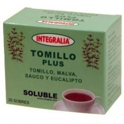 Tomillo Plus Soluble Integralia 20 sobres