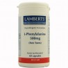 L-Fenilalanina 500 mg. Lamberts 60 cápsulas