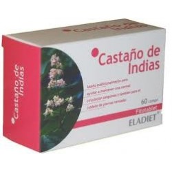 Castaño de Indias Aesculus hippocastanum 200 mg. Eladiet 60 comprimidos