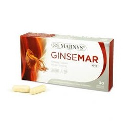 GINSEMAR PANAX GINSENG COREANO MARNYS 30 cápsulas x 500 mg.﻿﻿