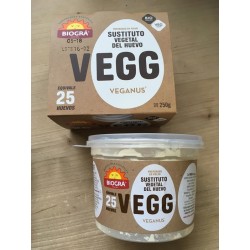 Substitut vegetal de l'ou Vegg Veganus Biogrà - Sorribas 25 ous