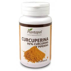 Curcuperina 95 % curmumina y piperina Cúrcuma Plantapol 60 cápsulas