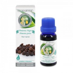 Aceite Esencial De Pimienta Negra Marnys 15 ml.