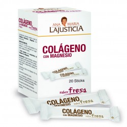 Col·làgen amb magnesi sabor maduixa Ana Maria Lajusticia 20 sticks