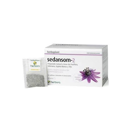 SEDANSOM - 2 HERBOPLANT HERBORA 20 bossetes d' infusions