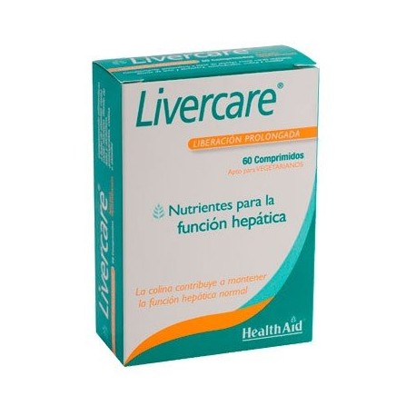 LIVERCARE HEALTH AID 60 comprimidos
