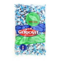 Caramelos de menta sin azucar con stevia Geriovit Gerio 1 k.