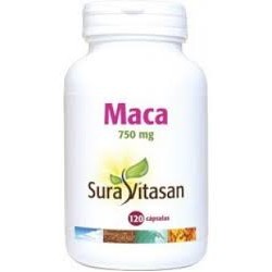 Maca 750 mg. Sura Vitasan 120 càpsules