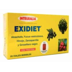 Exidiet Amb Fructosa Integralia 20 vials bebibles