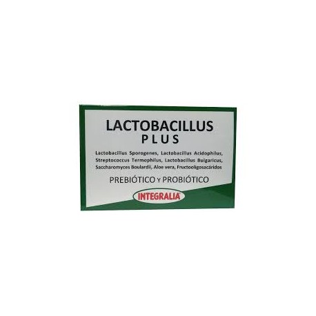 LACTOBACILLUS PLUS. INTEGRALIA. 60 càpsules.