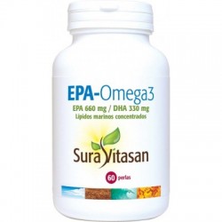 Epa - Omega3 DHA Lípidos marinos concentrados SuraVitasan 60 perlas