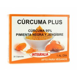 Cúrcuma Plus Integralia 30 cápsulas