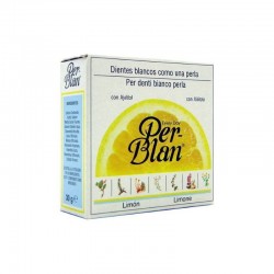 Per Blan Peblan dentífrico Dientes blancos como una perla - Limón o menta