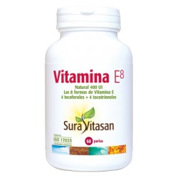 Vitamina E8 Sura Vitasan 60 perles
