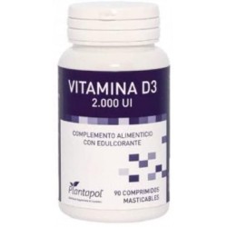Vitamina D3 2000 UI Plantapol 90 comprimidos