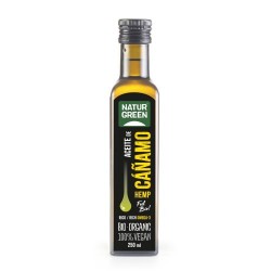 Aceite de Cáñamo Bio 100% Vegano Naturgreen 250 ml