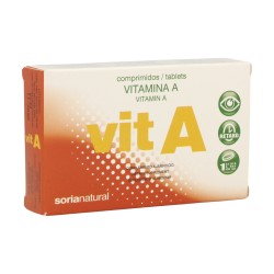 Vitamina A Retard Soria Natural 48 comprimits de 200 mg