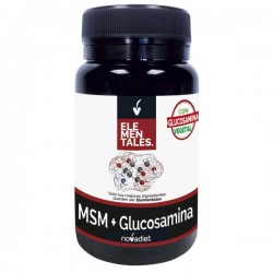 MSM + Glucosamina Novadiet 40 cápsulas