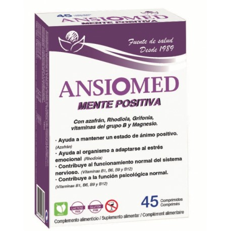 Ansiomed Mente Positiva Bioserum 45 comprimidos