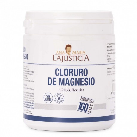 CLORURO DE MAGNESIO CRISTALIZADO ANA MARIA LAJUSTICIA 400 g.﻿﻿