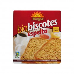 Biscots d'Espelta Sense Sucre Biogrà - Sorribas 270 g.