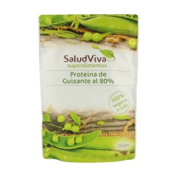 Proteina de Guisante al 80% Salud Viva ECO Superalimentos 250 gr