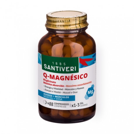 Q - MAGNÉSICO SANTIVERI 88 comprimidos 55 g.
