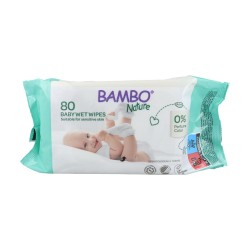 Bambo Nature 80 toallitas bebé