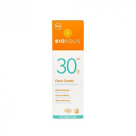 Crema Protección Solar Facial 30 SPF Biosolis 50 ml