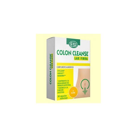 COLONCLEAN LAX FIBRA 30 CAPSULAS ESI